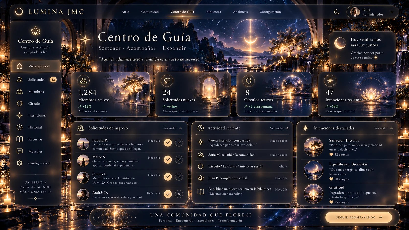 Centro de Guía LUMINA
