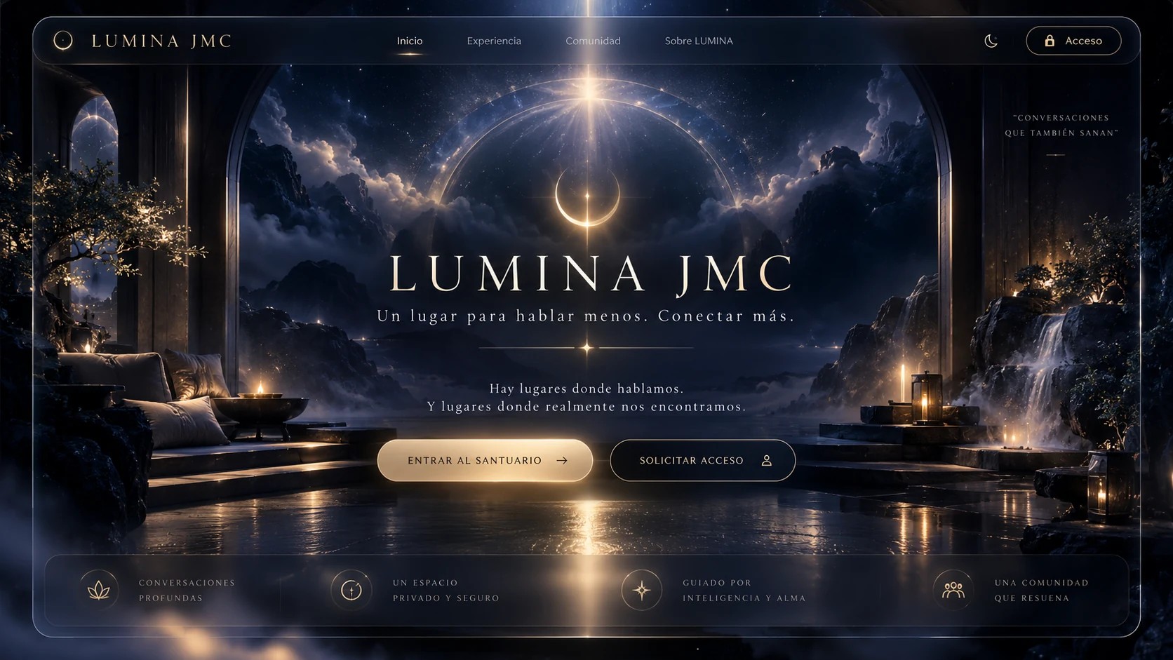 Portada conceptual LUMINA JMC